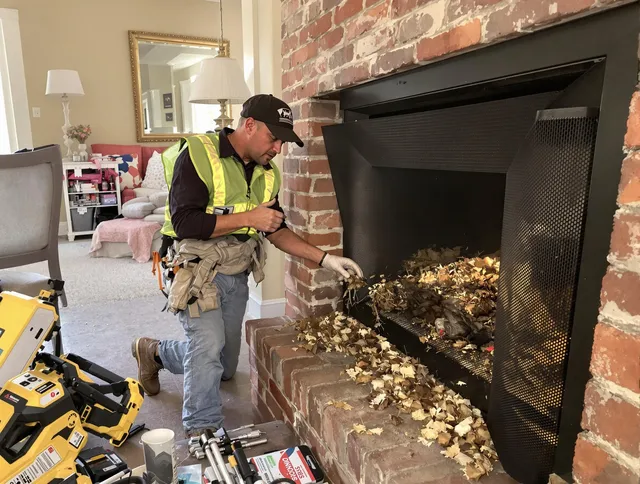 Safe screening installation by Ravenna Chimney Sweep in Ravenna, OH