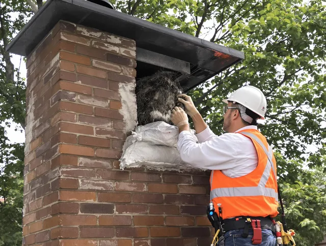 Humane removal of debris and animals by Ravenna Chimney Sweep in Ravenna, OH
