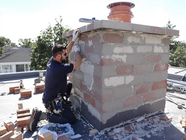 Advanced chimney repair process by Ravenna Chimney Sweep in Ravenna, OH
