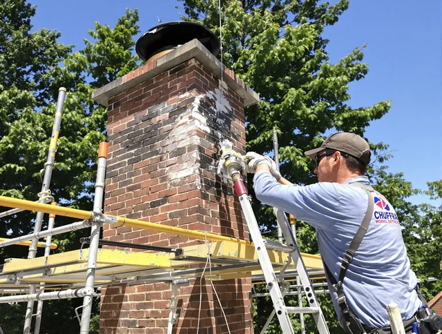 Structural chimney repair by Ravenna Chimney Sweep in Ravenna, OH