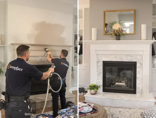 Professional soot removal by Ravenna Chimney Sweep team in Ravenna, OH